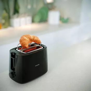 Philips Daily Collection HD2583/90 Toaster 8 8 Scheibe(n) 600 W Schwarz