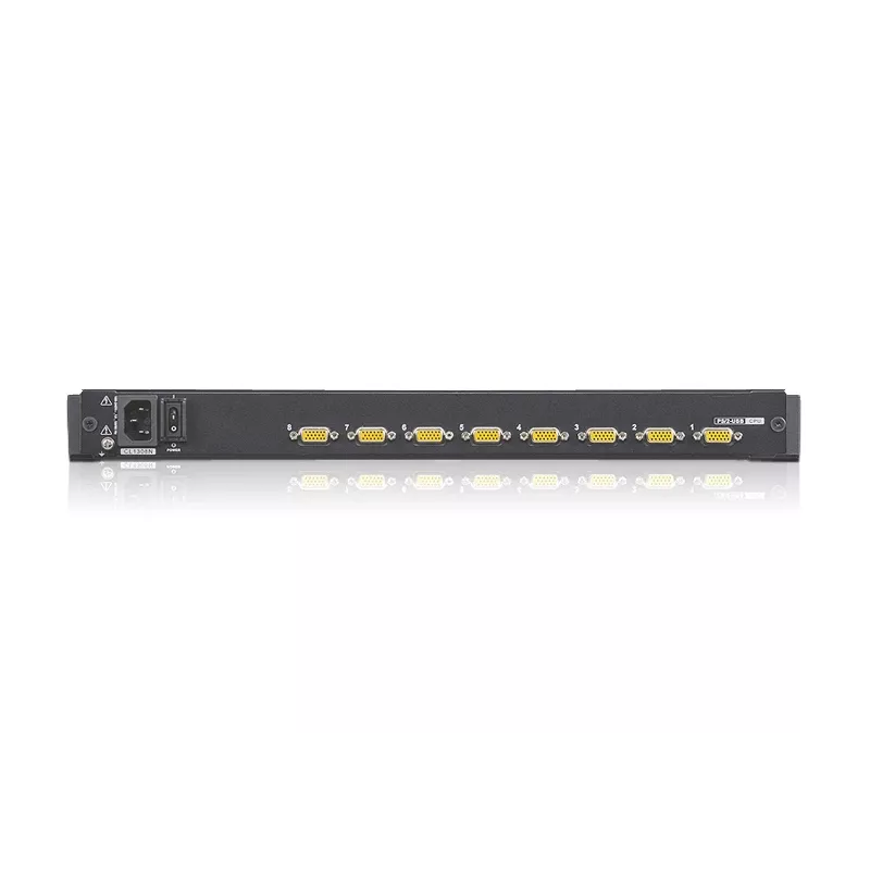 ATEN CL1308N-ATA-AU Rack-Konsole 48,3 cm (19 Zoll) Schwarz 1U