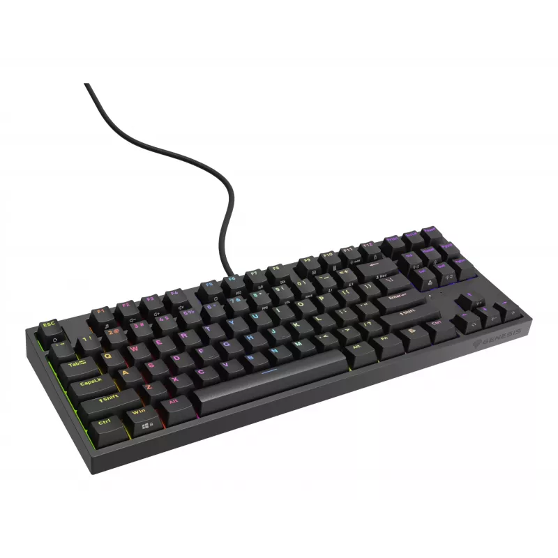 GENESIS Thor 404 TKL Tastatur Gaming USB QWERTY US-Englisch Schwarz