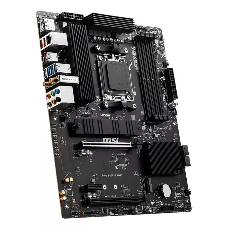 MSI PRO B650-S WIFI Motherboard AMD B650 Sockel AM5 ATX