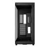 DeepCool CH780 Full-Tower-Gaming-Gehäuse, E-ATX, Seitenfenster aus gehärtetem Glas, ohne Netzteil, Schwarz