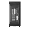DeepCool CH780 Full-Tower-Gaming-Gehäuse, E-ATX, Seitenfenster aus gehärtetem Glas, ohne Netzteil, Schwarz