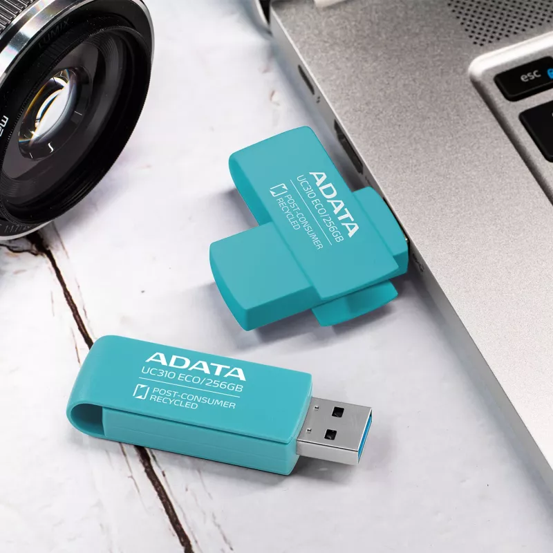 ADATA UC310 ECO USB-Stick 256 GB USB Typ-A 3.2 Gen 1 (3.1 Gen 1) Grün