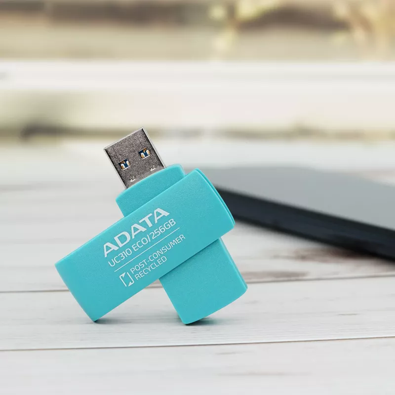 ADATA UC310 ECO USB-Stick 256 GB USB Typ-A 3.2 Gen 1 (3.1 Gen 1) Grün