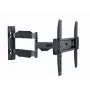 Gembird WM-55ST-02 schwenk- und neigbare TV-Wandhalterung für 32–55" Bildschirme, VESA 100x100–400x400, Neigung -5° bis 8°, Schwenk ±90°, max. 30 kg, Stahl, schwarz