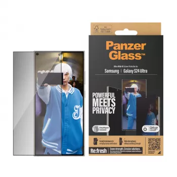 PanzerGlass ® Privacy Screen Protector Samsung Galaxy S24 Ultra | Ultra-Wide Fit mit EasyAligner