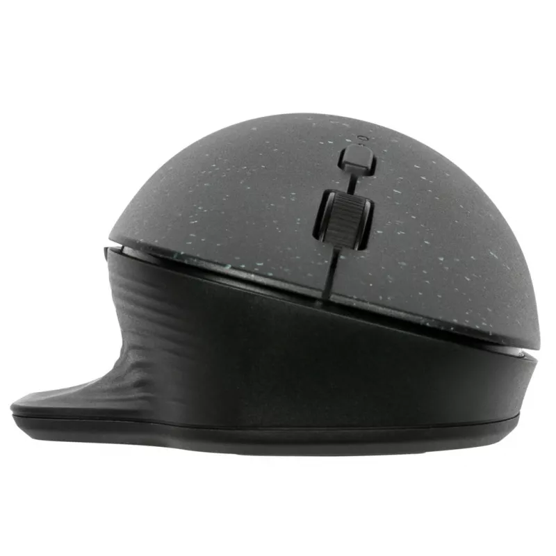 Targus ErgoFlip EcoSmart ergonomische beidhändige Bluetooth-Maus AMB586GL, Schwarz