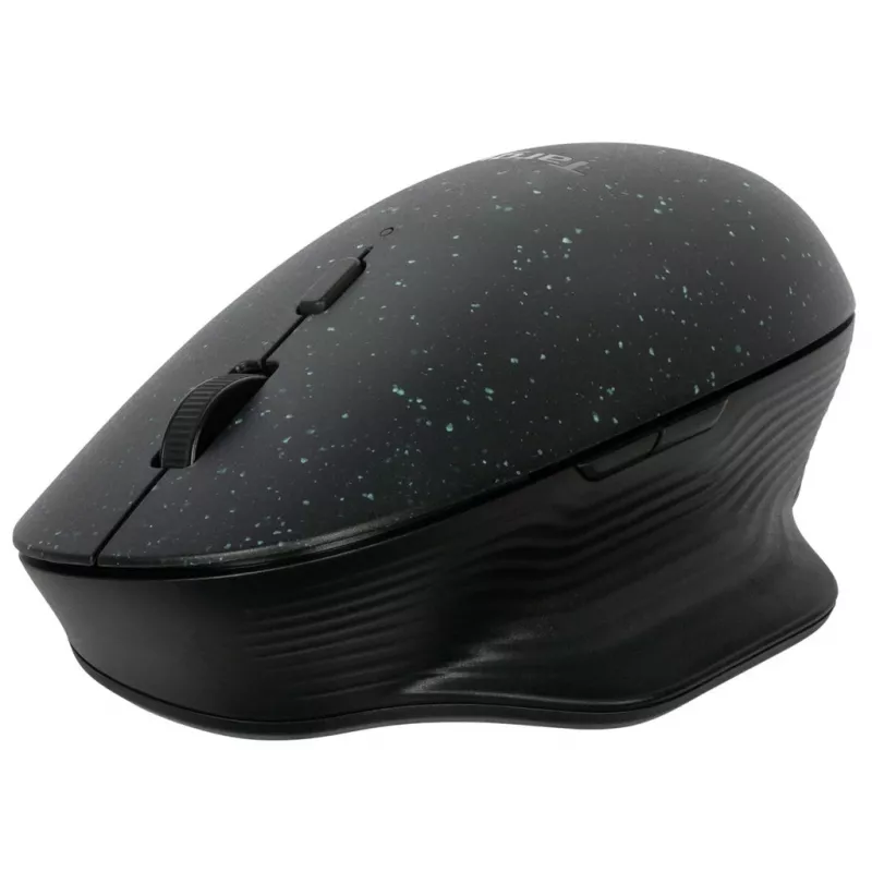 Targus ErgoFlip EcoSmart ergonomische beidhändige Bluetooth-Maus AMB586GL, Schwarz