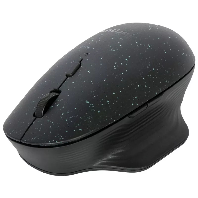 Targus ErgoFlip EcoSmart ergonomische beidhändige Bluetooth-Maus AMB586GL, Schwarz