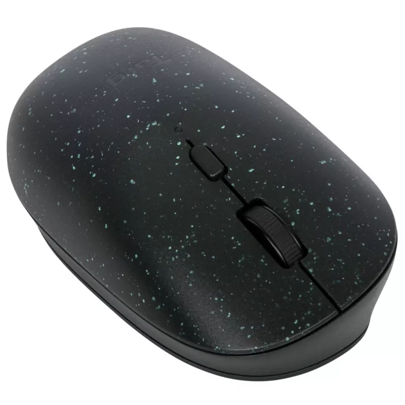 Targus ErgoFlip EcoSmart ergonomische beidhändige Bluetooth-Maus AMB586GL, Schwarz