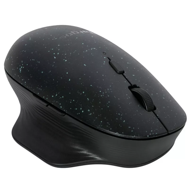 Targus ErgoFlip EcoSmart ergonomische beidhändige Bluetooth-Maus AMB586GL, Schwarz