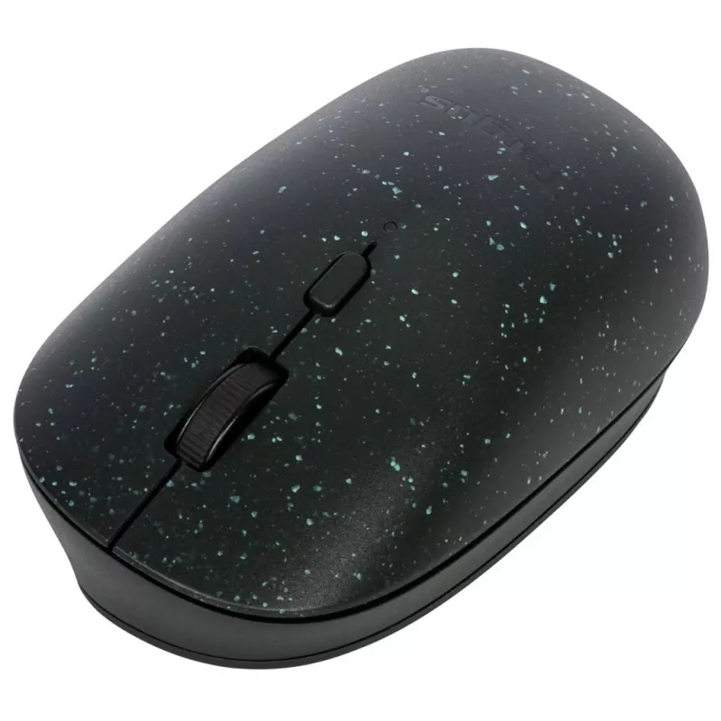 Targus ErgoFlip EcoSmart ergonomische beidhändige Bluetooth-Maus AMB586GL, Schwarz