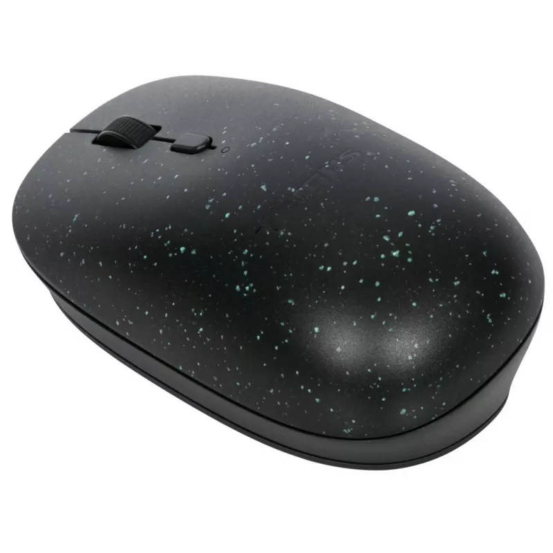 Targus ErgoFlip EcoSmart ergonomische beidhändige Bluetooth-Maus AMB586GL, Schwarz