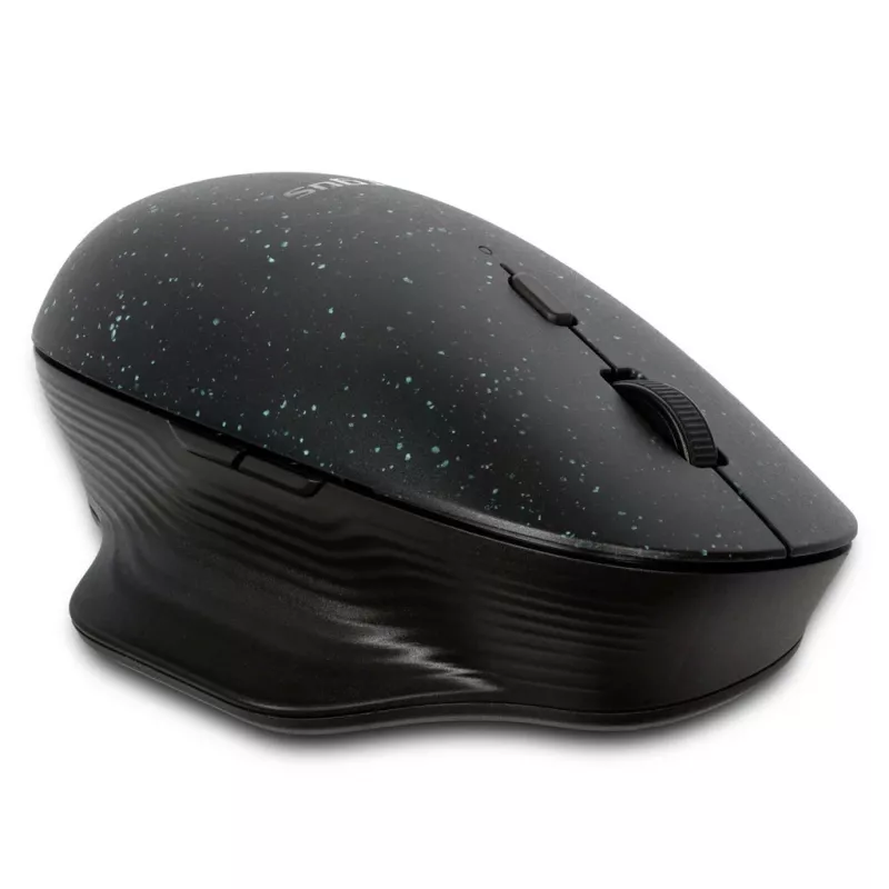 Targus ErgoFlip EcoSmart ergonomische beidhändige Bluetooth-Maus AMB586GL, Schwarz