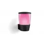 WiZ Elpas smarte WLAN-Außenwandleuchte, 8,5 W, 950 lm, Tunable White & Color 2700-5000 K, IP44, dimmbar, schwarz