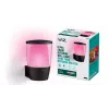 WiZ Elpas smarte WLAN-Außenwandleuchte, 8,5 W, 950 lm, Tunable White & Color 2700-5000 K, IP44, dimmbar, schwarz