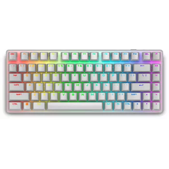 Alienware Pro Wireless Gaming Keyboard USB + RF Wireless + Bluetooth Weiß