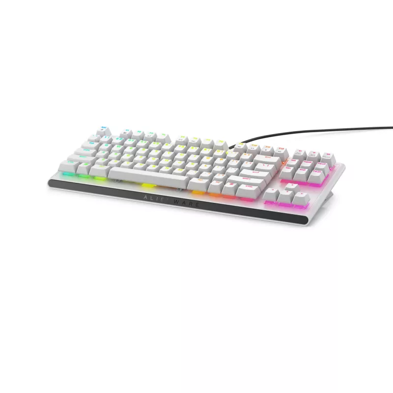 Alienware AW420K Tastatur Gaming USB QWERTY US International Weiß