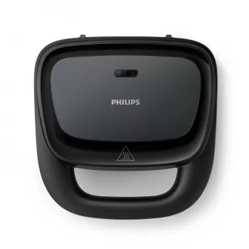 Sandwichmaker Philips HD2330/90, 1 Sandwich, 750 W, schwarz