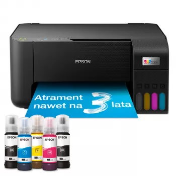 Multifunktions-Tintenstrahldrucker Epson EcoTank L3230 — Farbdruck 5760x1440 DPI, A4, Kopieren/Scannen 600x1200, 33 ppm, schwarz