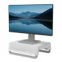 Fellowes Breyta 100016561 Monitorständer, 3 Höheneinstellungen, tragbar mit Handgriff, weiß