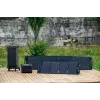 Solarpanel Ninebot SP 100 — 100 W (400 W Spitze), USB, bodenmontiert, 1400×32×540 mm, Schwarz