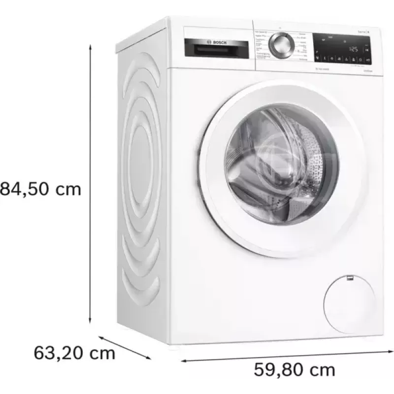 Waschmaschine Bosch WGG244ZMSN, Frontlader 9 kg, Energieeffizienzklasse A