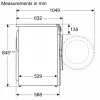 Waschmaschine Bosch WGG244ZMSN, Frontlader 9 kg, Energieeffizienzklasse A