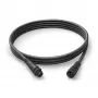 Philips Außenkabel-Verlängerung 2,5 m, Stromkabel, Schwarz, Kunststoff, Hinterhof, Vorgarten, Garten, Terrasse, IP67, III
