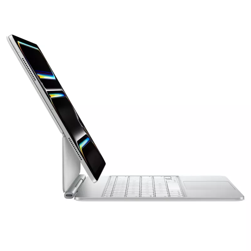 Apple Magic Keyboard für iPad Pro 13 Zoll M4 Russisch Weiß Kabellos QWERTY Trackpad