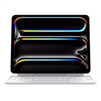 Apple Magic Keyboard für iPad Pro 13 Zoll M4 Russisch Weiß Kabellos QWERTY Trackpad