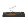 Genesis Thor 230 TKL kabelgebundene mechanische Gaming-Tastatur, US, Anchor Gray Negative, Outemu Red
