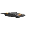 Genesis Thor 230 TKL kabelgebundene mechanische Gaming-Tastatur, US, Anchor Gray Negative, Outemu Red