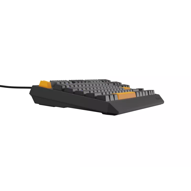 Genesis Thor 230 TKL kabelgebundene mechanische Gaming-Tastatur, US, Anchor Gray Negative, Outemu Red