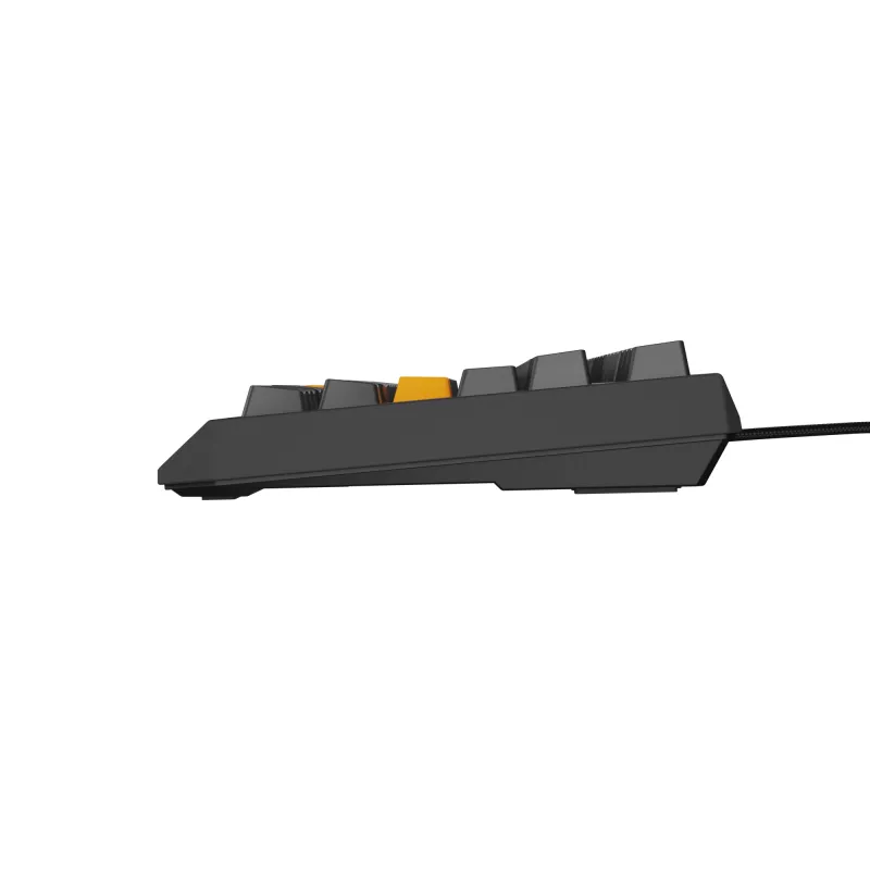 Genesis Thor 230 TKL kabelgebundene mechanische Gaming-Tastatur, US, Anchor Gray Negative, Outemu Red
