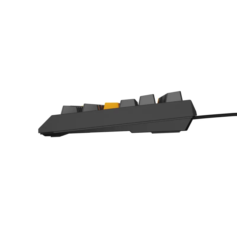 Genesis Thor 230 TKL kabelgebundene mechanische Gaming-Tastatur, US, Anchor Gray Negative, Outemu Red