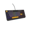 Genesis Thor 230 TKL kabelgebundene mechanische Gaming-Tastatur, US, Anchor Gray Negative, Outemu Red