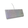 Genesis Thor 230 TKL kabelgebundene mechanische Gaming-Tastatur, US, Weiß, Outemu Brown