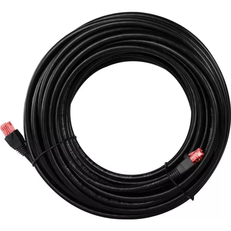 Netzwerkkabel GOOBAY 55433 Cat6 U/UTP RJ-45 – 15 m, schwarz