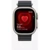 Smartwatch Apple Watch Ultra 2 GPS + Cellular 49 mm Natur Titan-Gehäuse mit Tan Alpine Loop, Medium
