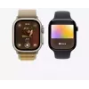Smartwatch Apple Watch Ultra 2 GPS + Cellular 49 mm Natur Titan-Gehäuse mit Tan Alpine Loop, Medium