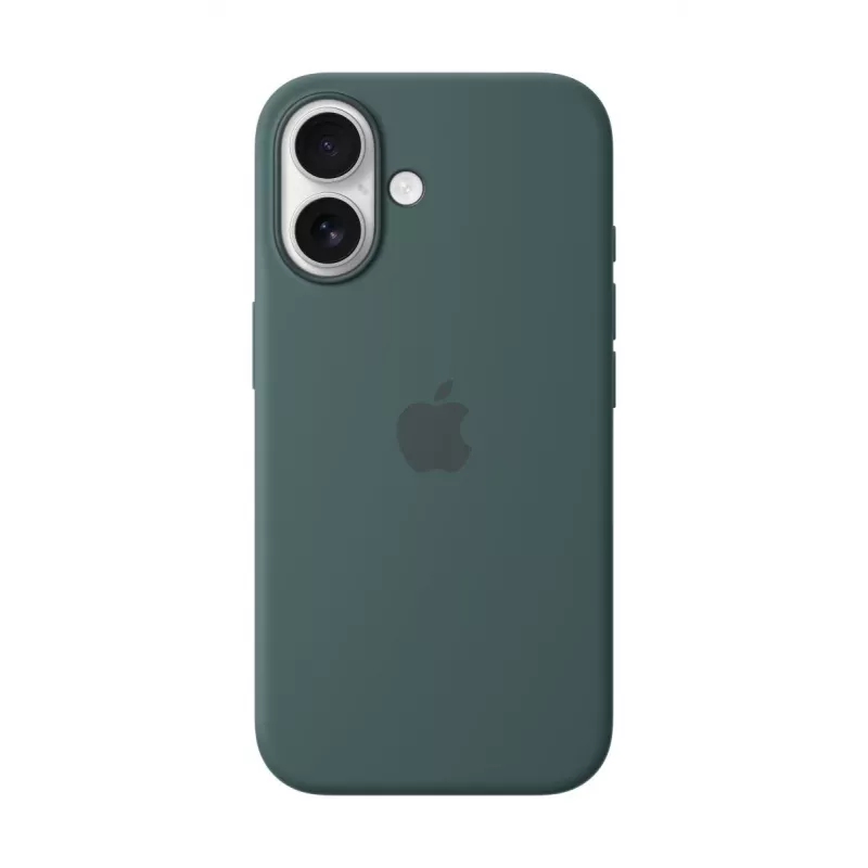 Apple Silikonhülle mit MagSafe für iPhone 16 Seegrün
