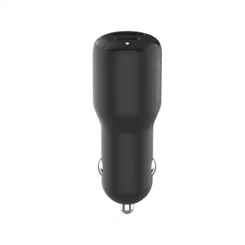 Ladegerät Belkin CCB005btBK Indoor Zigarettenanzünder Schnellladung Schwarz