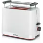 Bosch MyMoment TAT3M121 Kompakt-Toaster, 2 Schlitze, 950 W, weiß