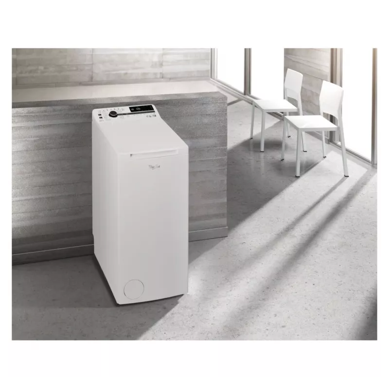 Whirlpool TDLRB 65242BS EU/N Waschmaschine Toplader 6,5 kg 1151 U/min Weiß