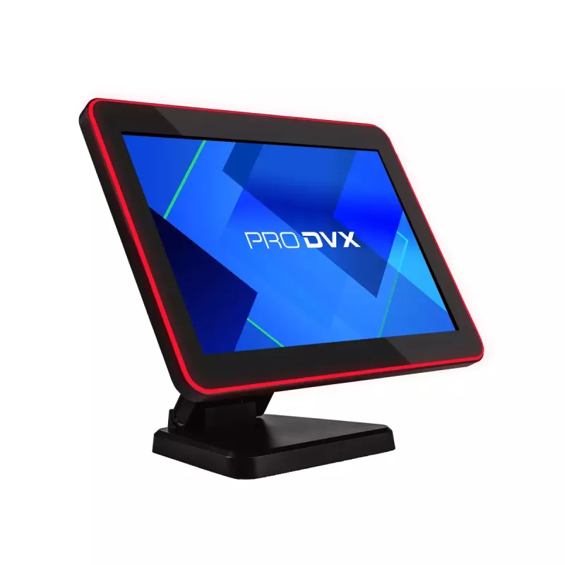 ProDVX IPPC-10SLB Panel-PC, 10,1 Zoll Touchscreen, 1280 x 800, 500 cd/m², Windows 10 IoT LTSC, VESA 75x75, Schwarz