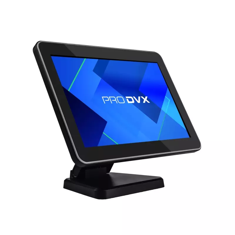 ProDVX IPPC-10SLB Panel-PC, 10,1 Zoll Touchscreen, 1280 x 800, 500 cd/m², Windows 10 IoT LTSC, VESA 75x75, Schwarz