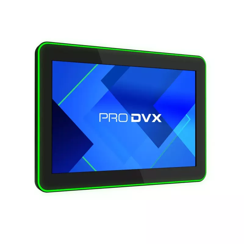 ProDVX IPPC-10SLB Panel-PC, 10,1 Zoll Touchscreen, 1280 x 800, 500 cd/m², Windows 10 IoT LTSC, VESA 75x75, Schwarz