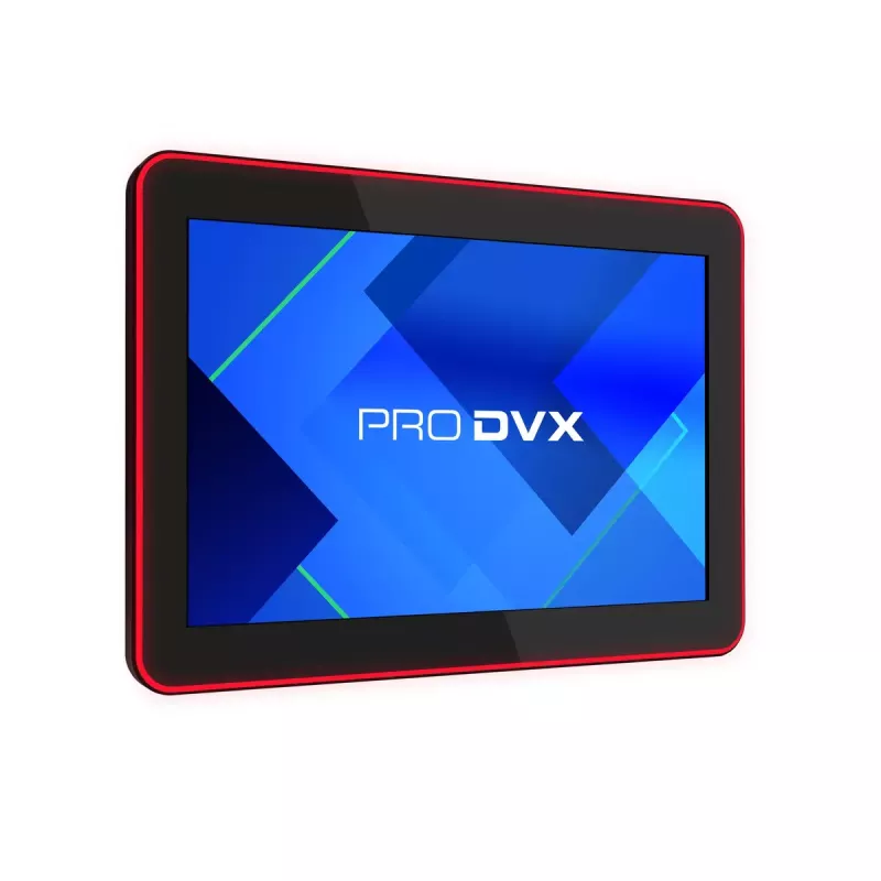 ProDVX IPPC-10SLB Panel-PC, 10,1 Zoll Touchscreen, 1280 x 800, 500 cd/m², Windows 10 IoT LTSC, VESA 75x75, Schwarz