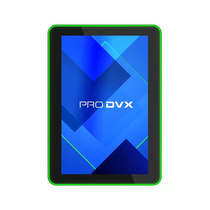 ProDVX IPPC-10SLB Panel-PC, 10,1 Zoll Touchscreen, 1280 x 800, 500 cd/m², Windows 10 IoT LTSC, VESA 75x75, Schwarz